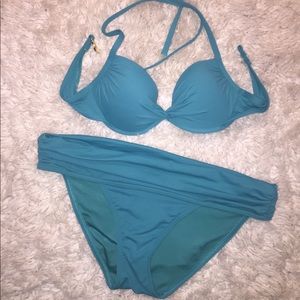 VS swim push-up padded bikini top 34B with bottoms